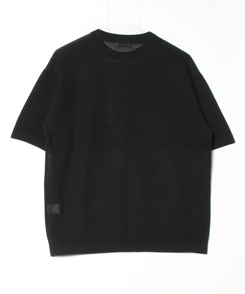 「BEAUTY&YOUTH UNITED ARROWS」 半袖ニット X-LARGE ブラック メンズ_画像2