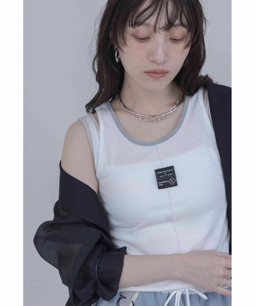Eimee Law（エイミーロウ） タンクトップ ノースリーブ レイヤード