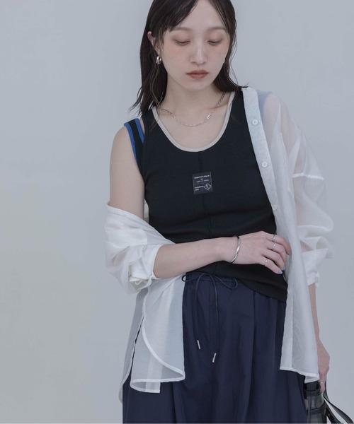 Eimee Law（エイミーロウ） タンクトップ ノースリーブ レイヤード