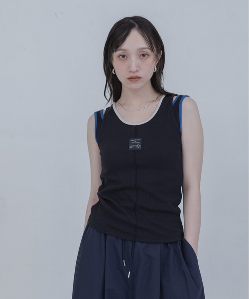 Eimee Law（エイミーロウ） タンクトップ ノースリーブ レイヤード