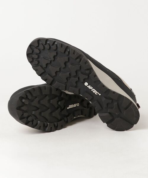 「HI-TEC」 ローカットスニーカー 26cm ベージュ メンズ_画像3