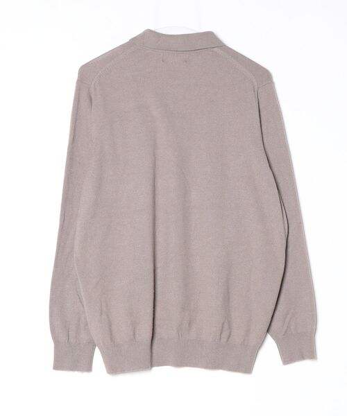 「RING JACKET」 長袖ニット L グレー メンズ_画像2