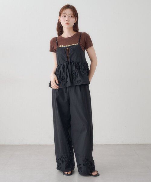 Kastane（カスタネ） ワイドパンツ パンツ 「2サイズ展開/低身長サイズ