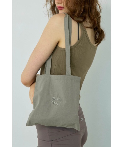 ALEXIA STAM（アリシアスタン） トートバッグ Embroidered Logo Tote