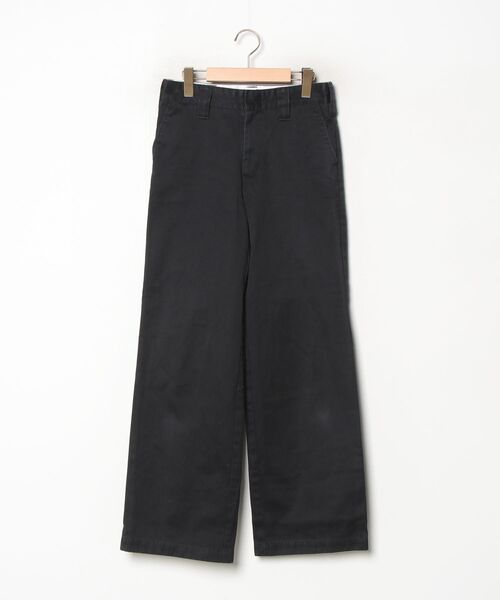 HYKE ハイク 2 M~L コットン ブラック ワークワイドチノパンツ HYKE（ハイク） チノパンツ 2 ブラック レディース : ZOZOTOWN Yahoo
