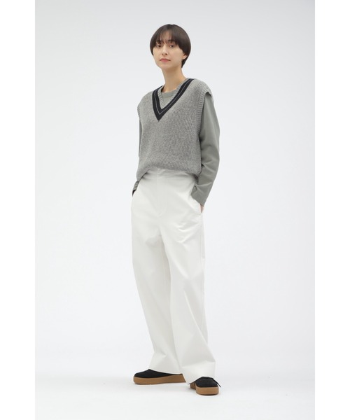 「MHL.」 パンツ 0 ホワイト レディース_画像4