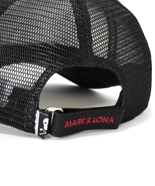 MARK&LONA（マークアンドロナ） サンバイザー Circle Icon Trucker Cap