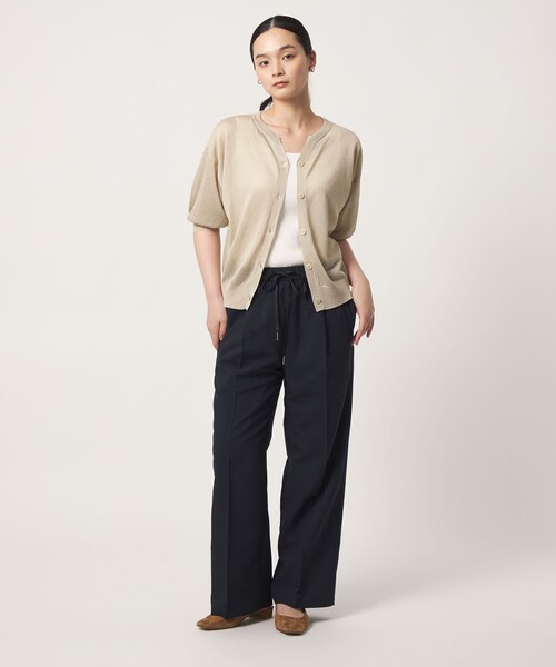 「A DAY IN THE LIFE UNITED ARROWS」 ニットカーディガン FREE イエロー レディース_画像3