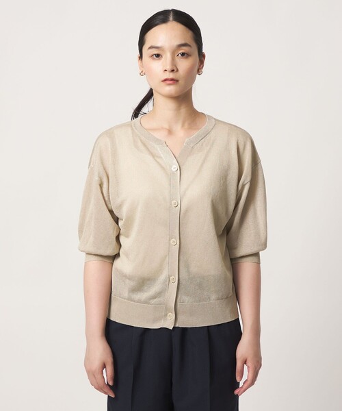 「A DAY IN THE LIFE UNITED ARROWS」 ニットカーディガン FREE イエロー レディース_画像8