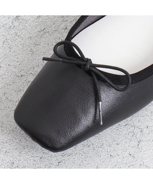 「artemis by DIANA」 フラットパンプス 22.0cm ブラック レディース_画像10