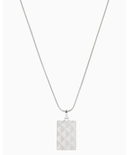 エンポリオアルマーニ ドッグタグ ペンダント ネックレス チャーム アクセサリー EMPORIO ARMANI ネックレス 「エンポリオ アルマーニ」ドッグタグ
