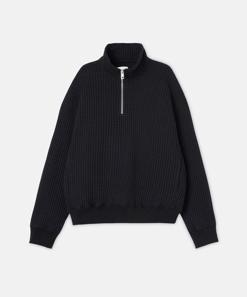 tシャツ SEAGREEN(シーグリーン) ONI WAFFLE HALFZIP PULLOVER オニワッフルハーフジッププルオーバー レディース