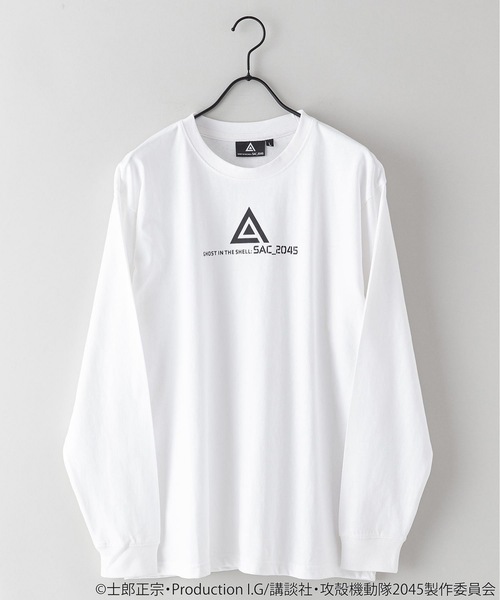 tシャツ Tシャツ 【完全別注!】 『攻殻機動隊 THE GHOST IN THE SHELL』 プリントロンT 袖プリント