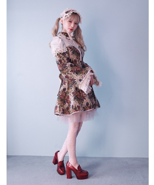 ワンピース ゴブラン織ベルスリーブワンピース : 58820778 : ZOZOTOWN  