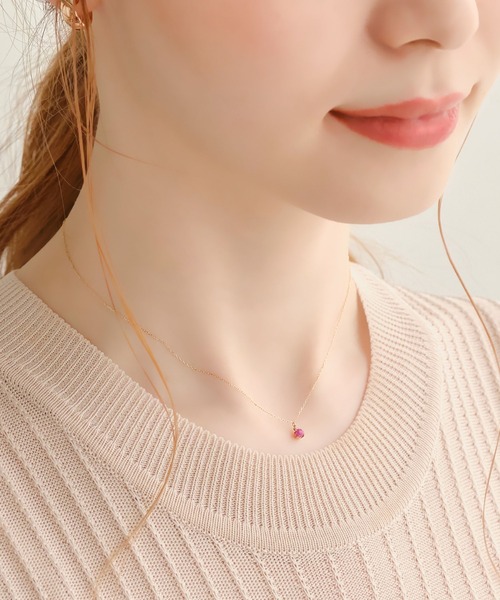 Phoebe（フィービー） ネックレス 「K10」ジュエルラックネックレス
