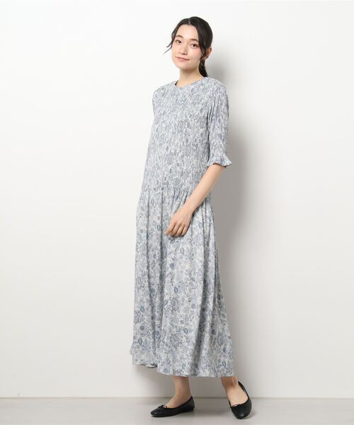 ワンピース Clane Chintz Flower Pleat One Piece Zozotown Paypayモール店 通販 Paypayモール