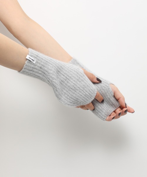 PRY Cashmere Layered Arm Wormer アームウォーマー Cashmere Layered
