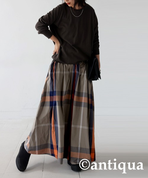 ♡チェックフレアスカート♡ Te chichi｜シアーチェックフレアスカート | Rakuten Fashion