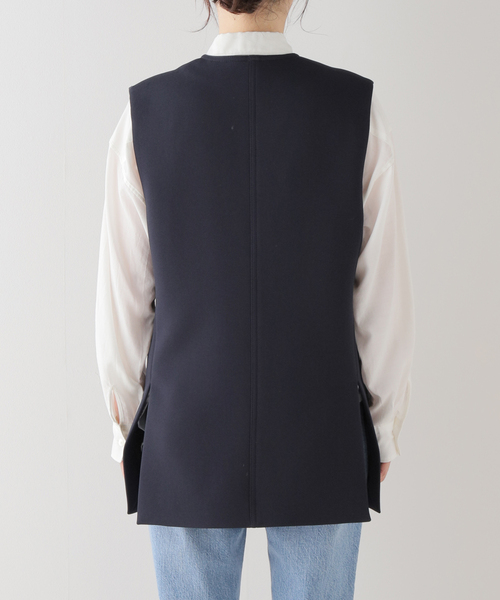 Spick＆Span（スピック アンド スパン） ベスト トリプルクロスVネック