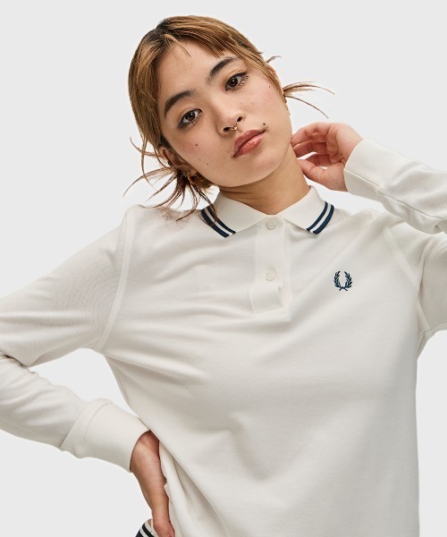完売品 Fred Perry 長袖ポロシャツ G3636 FRED PERRY ポロシャツ ポロ The Fred Perry Shirt - G3636