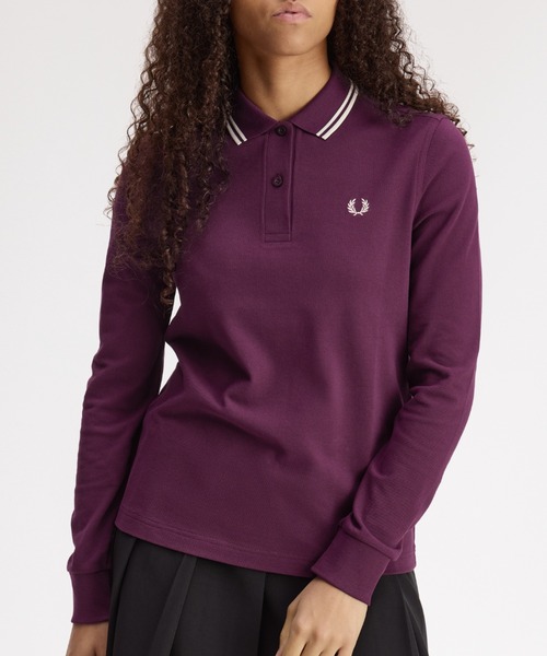 FRED PERRY フレッドペリー ポロシャツ 長袖 ロゴ イングランド製 FRED PERRY（フレッドペリー） ポロシャツ ポロ 「新色先行予約受付中