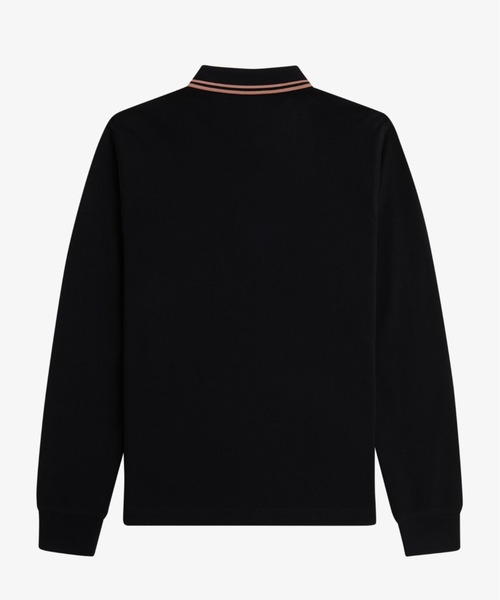 美品　Fred Perry Shirt 長袖　ポロシャツ　ブラック　レディース FRED PERRY ポロシャツ ポロ The Fred Perry Shirt - G3636