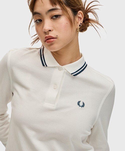 完売品 Fred Perry 長袖ポロシャツ G3636 The Fred Perry Shirt - G3636／フレッドペリー長袖ポロシャツ