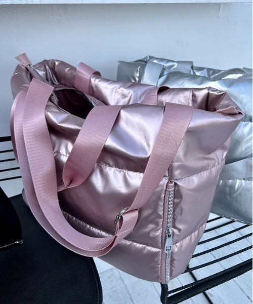 ipugo トートバッグ ipugo/イプゴ エナメルダウントートバッグ