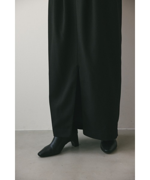 Style MIXER スリットストレートスカート STYLEMIXER スカート Uスリットストレートスカート : ZOZOTOWN