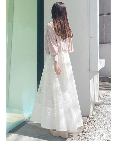 MERCURYDUO（マーキュリーデュオ） ワンピース パネルレースバック