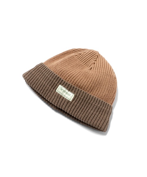 MIND THE HAT ウールニット帽　キャメル色 arth Silk Double Beanie | 57cm～59cm(98) BLACK (01) | arth