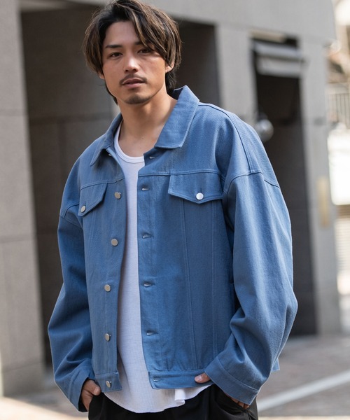 GP1610  ウィリーチャバリアオーバーサイズデニムジャケット WILLY CHAVARRIA ウィリーチャバリア オーバーサイズデニム