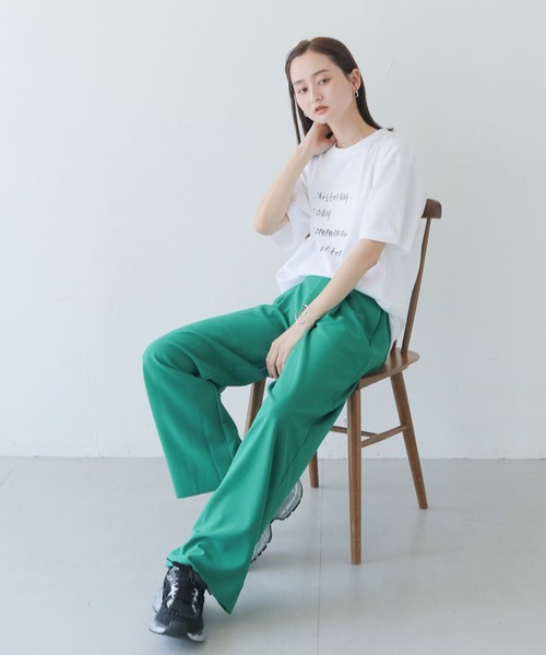 HER CLOSET（ハークローゼット） ワイドパンツ パンツ 「HER CLOSET 
