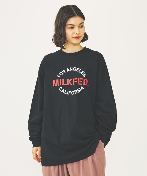 tシャツ CIRCLE LOGO SUPER BIG L/S TOP レディース メンズ