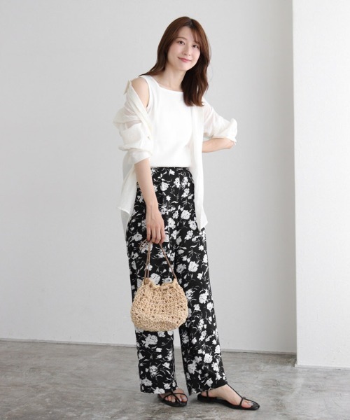 シー（レディースその他ボトムス、パンツ）（柄：花柄、フラワー  