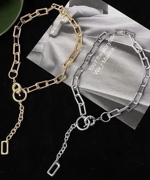 ネックレス スクエアチェーンネックレス レディース : ZOZOTOWN