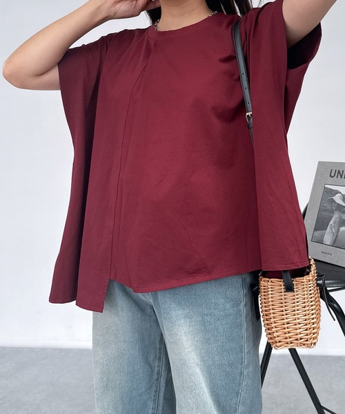 tシャツ 「UVカット」「接触冷感」スリーブレスポロトップス レディース AS KNOW tシャツ 接触冷感 UVカット アシンメトリー フレンチ