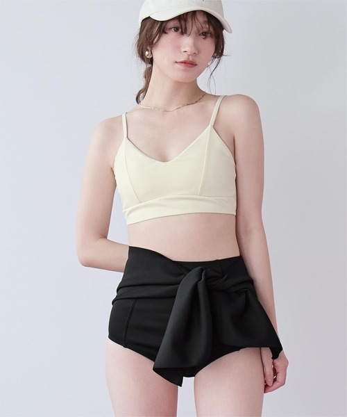 SEA DRESS（シードレス） 水着 ビッグリボンハイウエストショーツ
