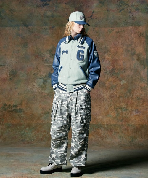 パンツ wide military pants BLACK BY MOUSSY | wide military pants (パンツ ) |SHEL'TTER