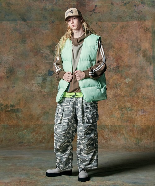 glamb パンツ Wide Military Pants / ワイドミリタリーパンツ