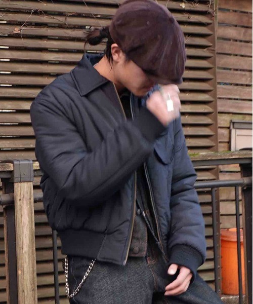 Noen（ノエン） ダウンジャケット ダウン ワンポケットパテッド