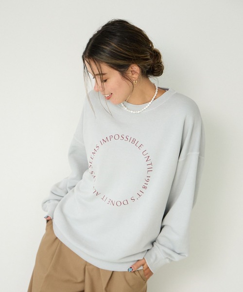 BAYFLOW（ベイフロー） トレーナー スウェット 「程よいサイズ感