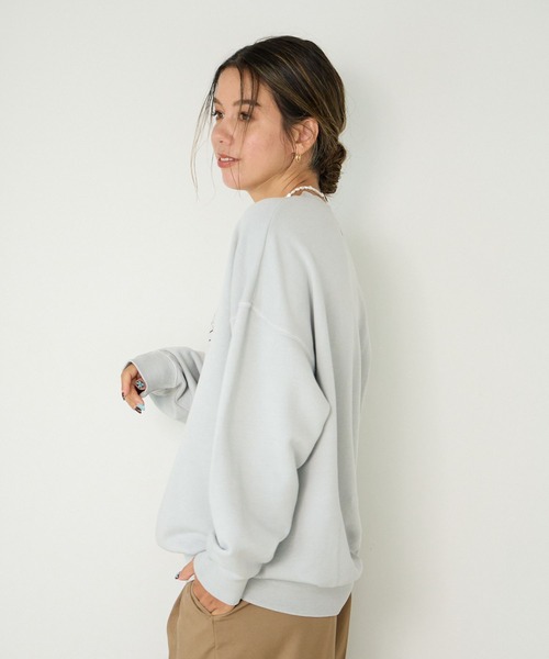 トレーナー スウェット for BAYFLOW スウェットプルオーバー レディース メンズ BAYFLOW トレーナー スウェット 「HELLO KITTY×BAYFLOW