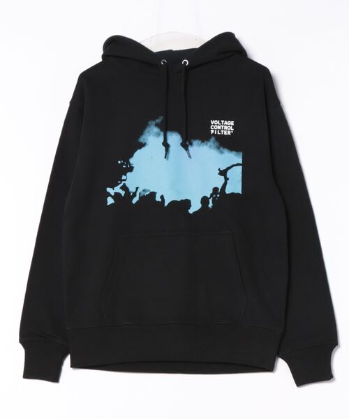 パーカー VOLTAGE CONTROL FILTER/ヴォルテージコントロールフィルター/Print Hoodie Oversized/パーカー レ VOLTAGE CONTROL FILTER パーカー FILTER/ヴォルテージ