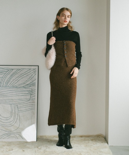 は*︎様 エースアンドレア完売！ニットセットアップ(定価29900円) ECREL アンサンブル 3ピースニットセットアップ : ZOZOTOWN Yahoo!店