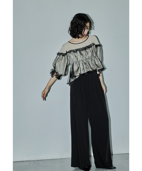 2024nalaナラ　ドレスパンツ　ブラック黒 2024nalaナラ ドレスパンツ ブラック黒 Nala ドレスパンツ ブラック