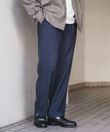 パンツ ウールブレンドヘリンボーンタックパンツ メンズ｜ZOZOTOWN Yahoo!店