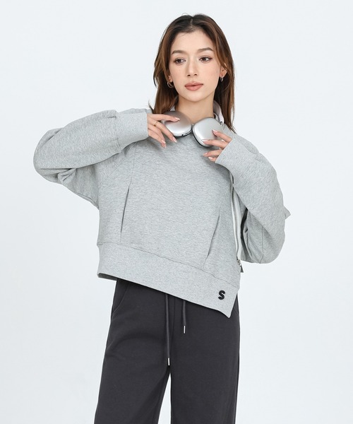 トレーナー スウェット highneck sweat pullover レディース