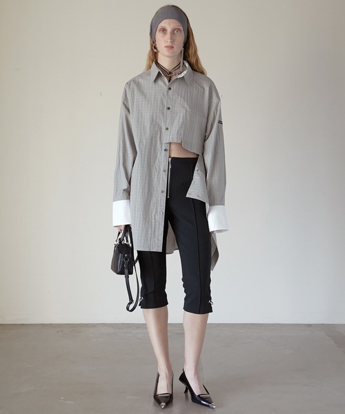 完売✨prankproject Multi Way Oversize Shirt PRANK PROJECT（プランクプロジェクト） ブラウス シャツ マルチウェイ