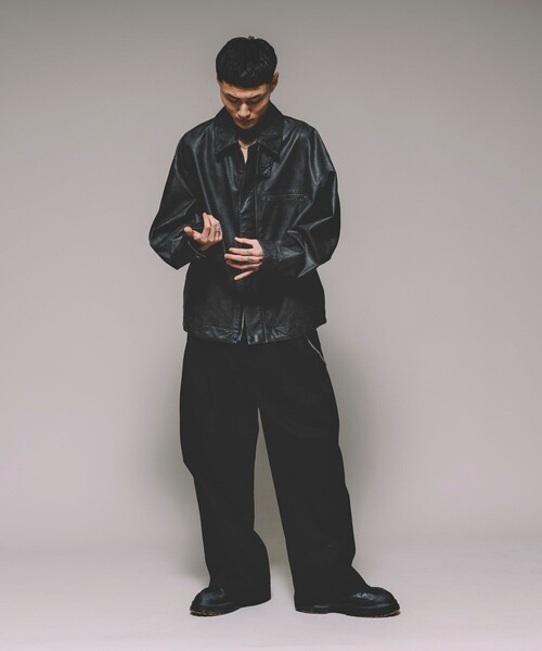 FREAK'S STORE ブルゾン アウター LEATHERETTE WORK JACKET